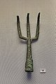 Mycenaean bronze fork, 16th cent. B.C. National Archaeological Museum, Athens.