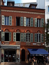 Façade de l'immeuble.