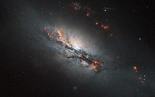 <span class="mw-page-title-main">NGC 2146</span> Barred spiral galaxy in the constellation Camelopardalis