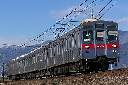 An 8500 series EMU