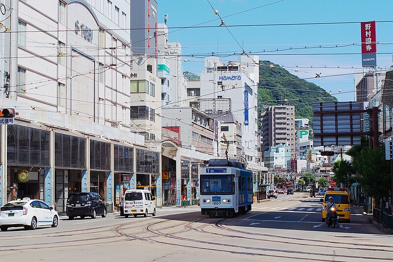 File:Nagasaki city Hamanomachi Main street.jpg