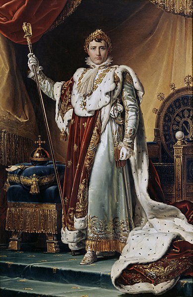 File:Napoleon in Coronation Robes by François Gérard.jpg