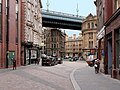 Thumbnail for File:Newcastle-upon-Tyne, Tyne Bridge Crossing Queen Street - geograph.org.uk - 4880991.jpg