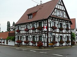 Timber framed house at Niederotterbach