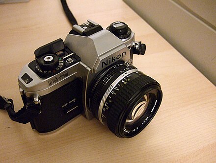 Nikon FG-20 with Nikkor 50 mm f/1.4 Nikon FG-20 20070114.jpg