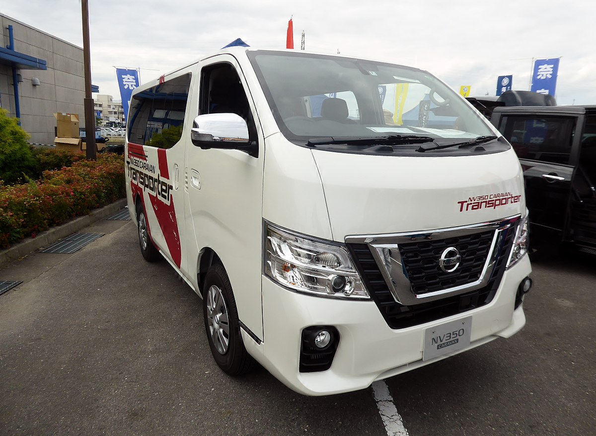 ファイル:Nissan NV350 CARAVAN Transporter (CBF-VR2E26) front.jpg - Wikipedia