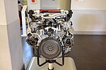 Thumbnail for File:Nissan VR39DETT Engine at Nissan Engine Museum.jpg