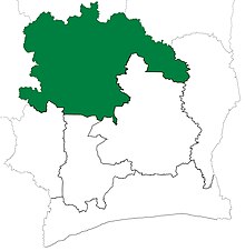 Mapa lokace Nord Department Pobřeží slonoviny (1963-69) .jpg