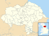 Карта избирательного округа Великобритании Северный Йоркшир (blank) .svg