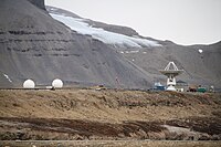 Miniatyrbild för Statens kartverks geodesistation i Ny-Ålesund