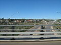 Start of the North West Coastal Highway south of the city centre of Geraldton, Western Australia.