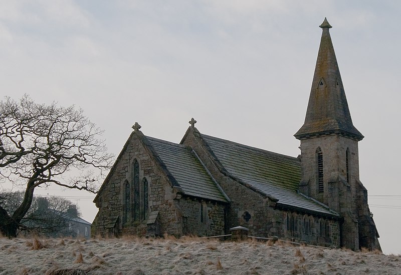File:Old church at Swinsty, Blubberhouses, North Yorkshire.jpg