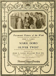 <i>Oliver Twist</i> (1916 film) 1916 film by James Young