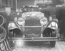 Opel Regent בתערוכת המכוניות הבינלאומית (אנ') בברלין, נובמבר 1928