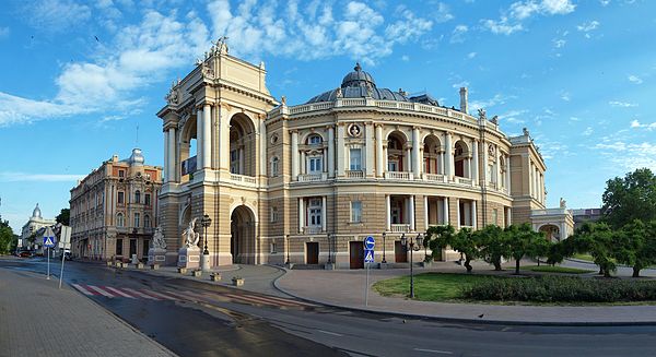 The Odesa Opera and Ballet Theatre, Ukraine. It was started with the important contribution of the Italians of Odesa