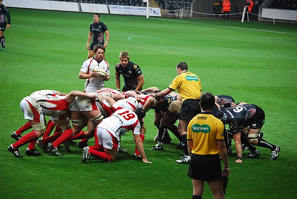 Opreys v Ulster in 2008