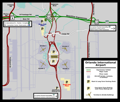 Orlando International Airport Parking - Find Parking near Orlando  International Airport