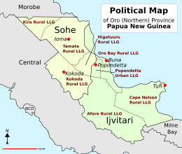 Distretto di Ijivitari – Mappa