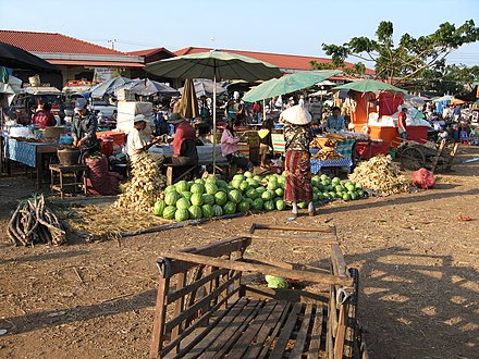 Market in Pakse