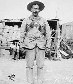 Mexický velitel Pancho Villa