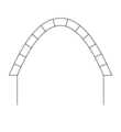 Arco catenario o parabolico