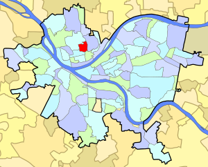 Location of Fineview