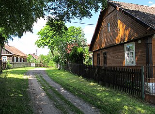 Zajma Village in Podlaskie, Poland