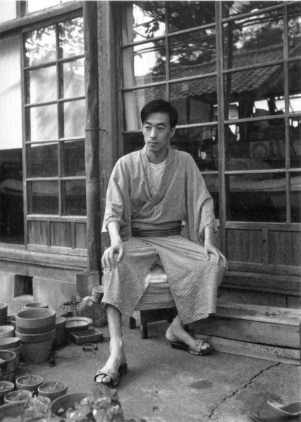 File:Portrait of Yoshiyuki Jun'nosuke - 1954 - Domon Ken.png