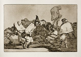 Νο. 14: Disparate de carnaval (Carnaval folly) 24.2 x 35.2 cm.