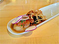 Prince Edward Island scallop with Korean rice cake and Thai seasonings.jpg