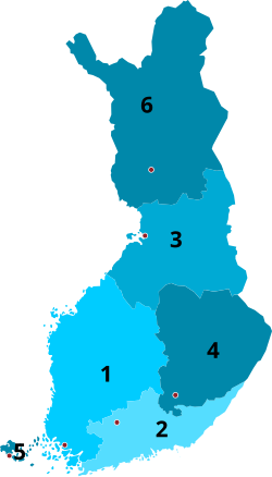 Ֆինլանդիայի նահանգները 1997-2009 թվականներին