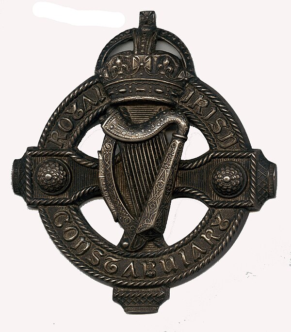 Tack badge from the RIC Mounted Division