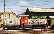 Renfe 311.140 at Pamplona (July 2005) RN311140.JPG