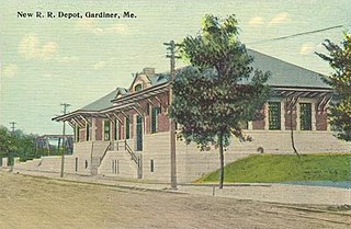 <span class="mw-page-title-main">Gardiner station (Maine)</span> United States historic place