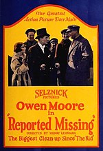 Thumbnail for Reported Missing (1922 film)