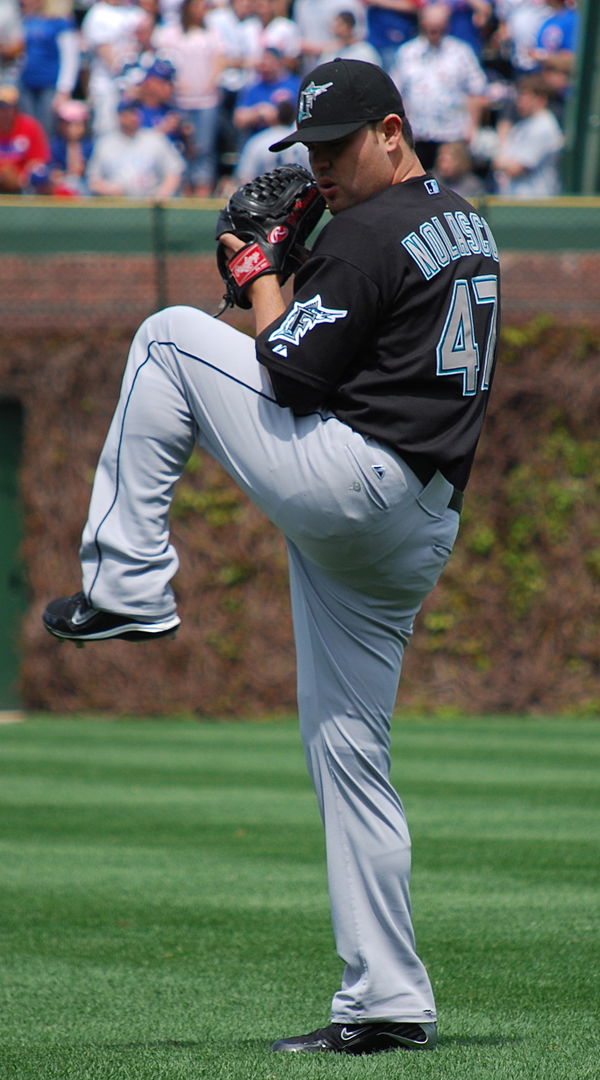 Nolasco during his tenure with the Florida Marlins in 2009