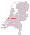 Locatie van Rijksweg 12