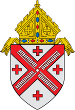 Das Wappen der Erzdiözese New York