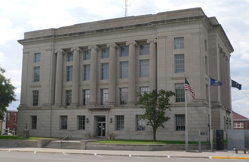 Fájl:Rooks County, Kansas courthouse from NE 1.JPG