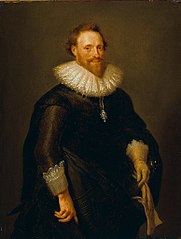 Portrait de Pieter Cornelisz. Hooft (1581-1647)