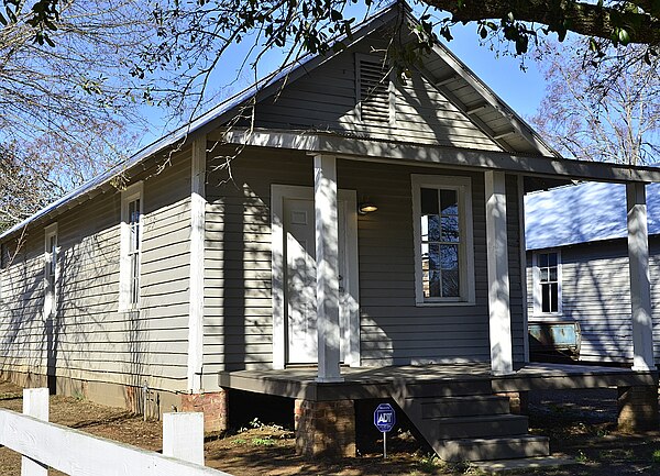 The Safe House Museum in Greensboro; in 1968 its owner sheltered Rev. Martin Luther King Jr. from Ku Klux Klan members in the area
