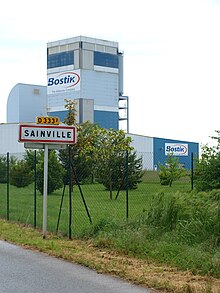 L'usine de Sainville en Eure-et-Loir.