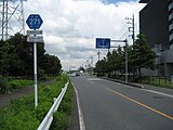 吉見町町民体育館付近