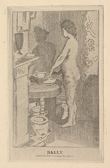 Sally (The Small Plate), v. 1911.