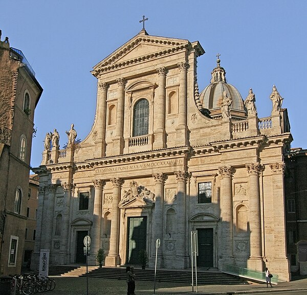 The façade of San Giovanni