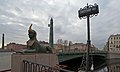 Sphinx sur le Pont égyptien