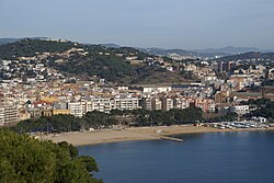 Skyline of San Felíu de Guixols