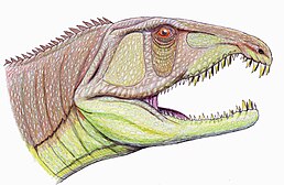 Реконструкція Sarmatosuchus