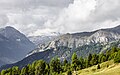 Scuol-Motta Naluns, Uitzicht vanaf Motta Naluns naar het zuiden.