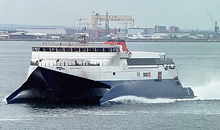 SeaCat former Scottish ferry service